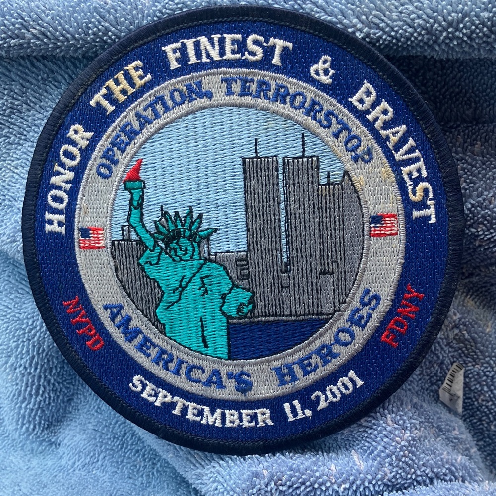 9/11 Commemorative Embroidered Patch